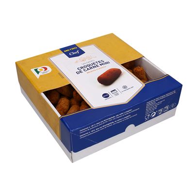 Croquetes de Carne Mini METRO Chef para Forno 80 Unidades 2kg