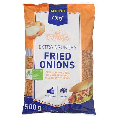 Cebola Frita METRO Chef 500g