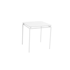 METRO PROFESSIONAL Mesa Ferro Branco 68X68Cm