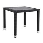 METRO PROFESSIONAL Mesa 80X80 Preta