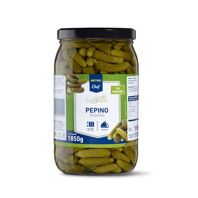 Pepinos em Vinagre METRO Chef 200/400 1,85kg