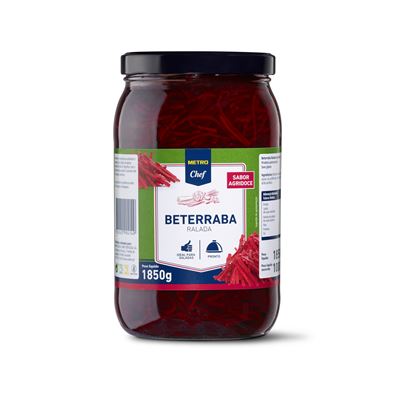 Beterraba Ralada Agridoce METRO Chef 1,85kg
