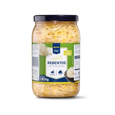 Rebentos de Feijão Mungo em Vinagre METRO Chef 1,85kg
