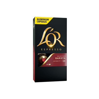 Cápsulas de Café L'OR Barista 10un