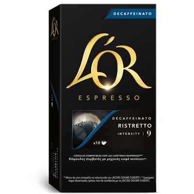 Cápsulas de Café L'OR Ristretto Descafeinado 10un