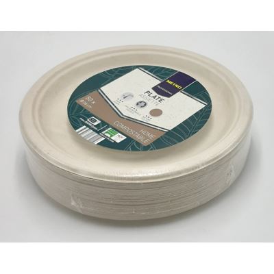 Prato Redondo METRO Professional Cana-de-Açúcar 26cm 50un