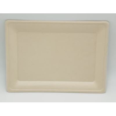 Prato Retangular Descartável com Cavidade METRO Professional 20x28cm 40un