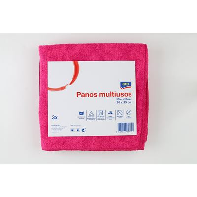 Panos de Microfibras ARO 36x39cm (Pack 3)