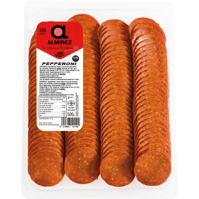 Pepperoni Fatiado Almirez 500g