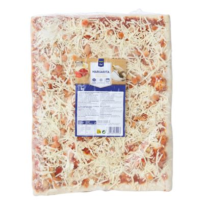 Pizza Retangular Margarita METRO Chef Congelada 30x40cm 1kg