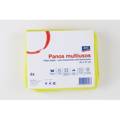 Panos Antibacterianos ARO 29x31cm 4un