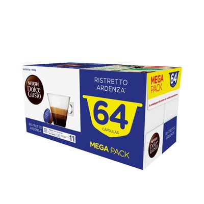 Café em Cápsulas Dolce Gusto Espresso Ardenza 64 Cápsulas