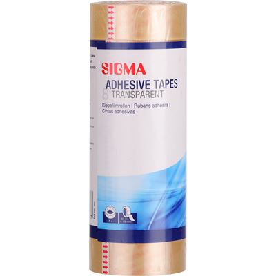 Fita-cola Sigma 33m x 19mm (Pack 8)