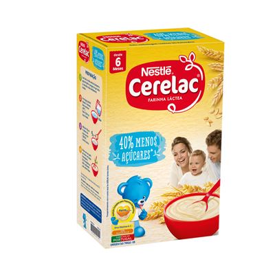 Papa Cerelac Nestlé -40% Açúcar 900g