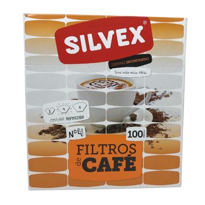 Filtros de Café Silvex Nº4 100un