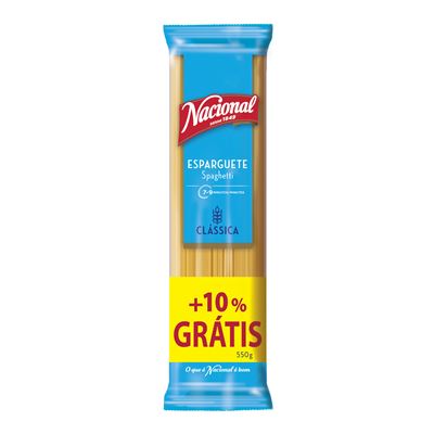 Esparguete Nacional 500g