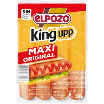Salsichas ElPozo King Original 330g