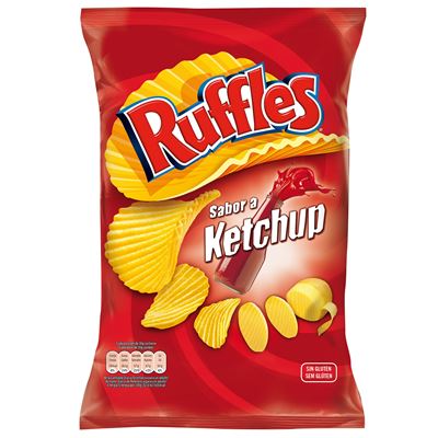 Batatas Fritas Ruffles Ketchup 150g