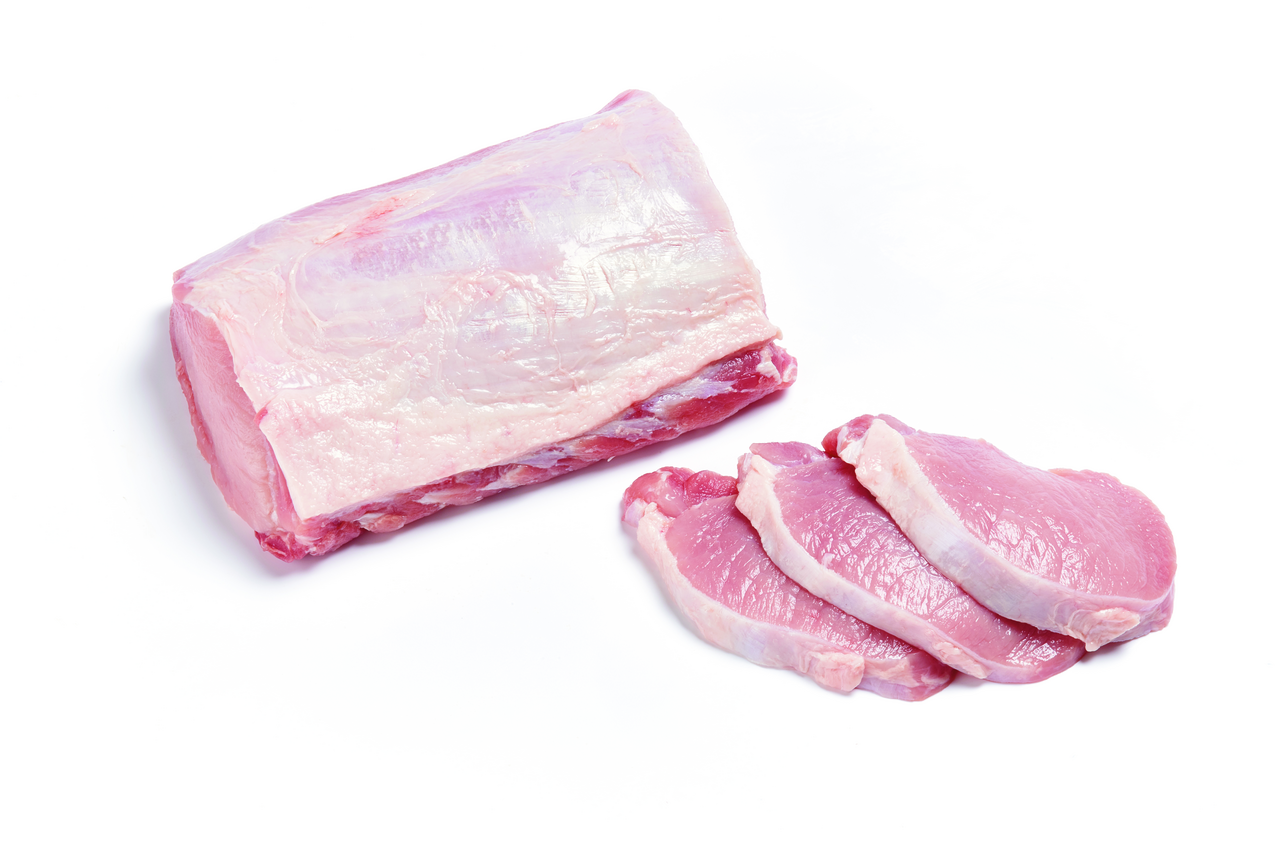Metades De Lombo Suino Nacional Vacuo +-1.5Kg Fresco