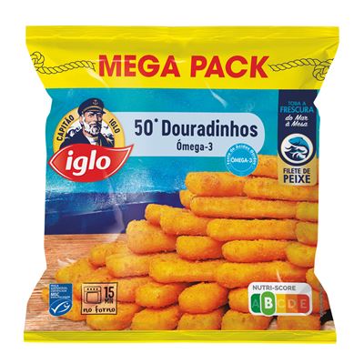 Douradinhos de Peixe MSC Iglo 1,4kg (50 un)