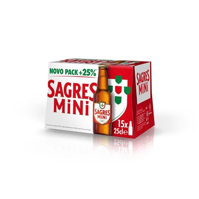 Cerveja Sagres Branca 15x25cl