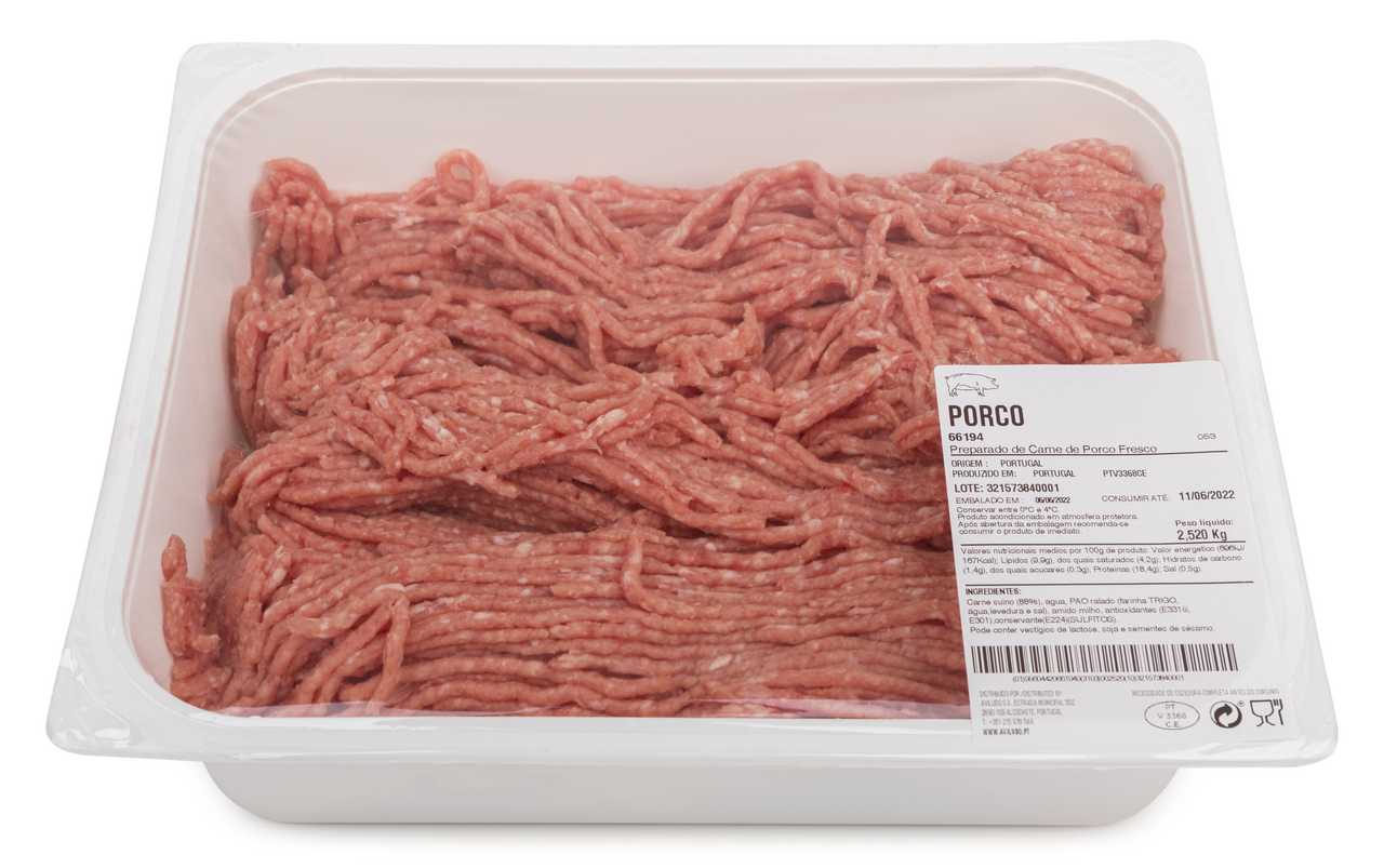 Preparado Carne Suino +/-1.5K Nacional Cuvete Fresco