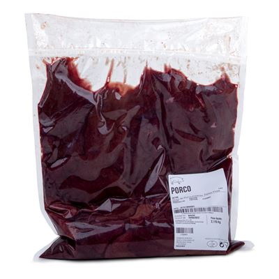 Iscas de Porco Fatiadas Fresco Vácuo ~2kg