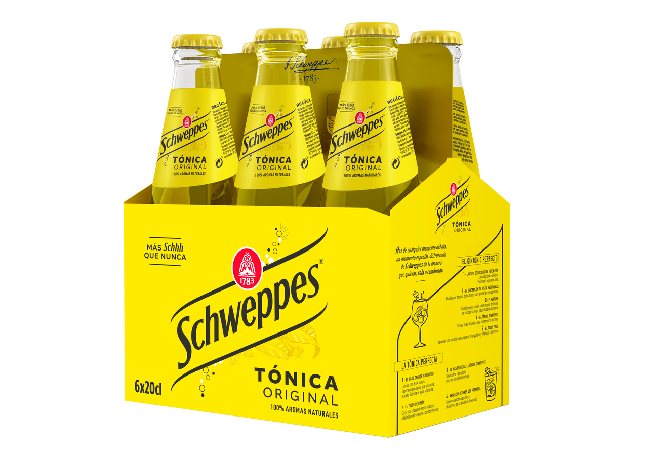 Schweppes Tónica Cesta 6 X 20 Cl