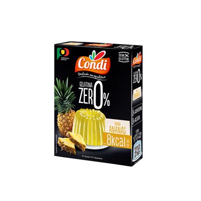 Gelatina Zero Condi Ananás 28g
