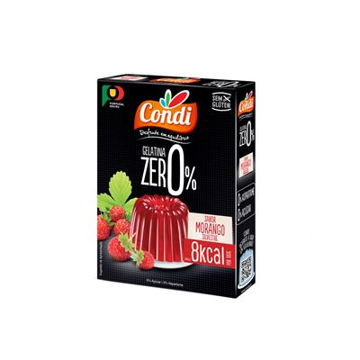 Gelatina Zero Açúcar Condi Morango 28g