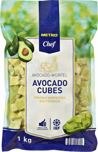 METRO Chef Abacate Cubos 1 Kg