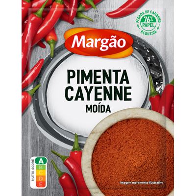 Pimenta Cayenne Moída Margão 35g