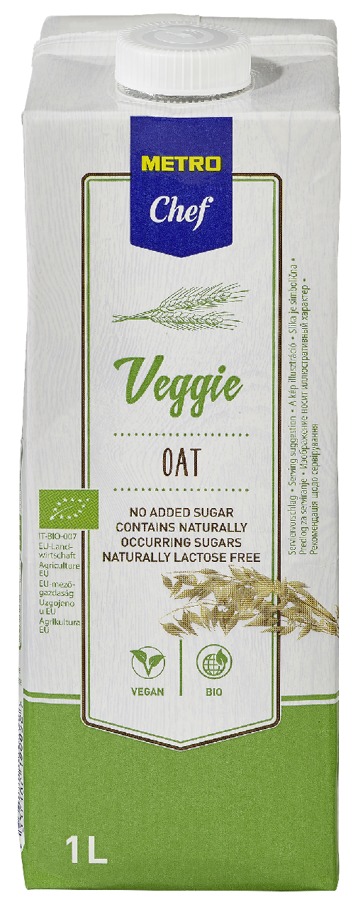 METRO Chef Bio Bebida Vegetal de Aveia 1L