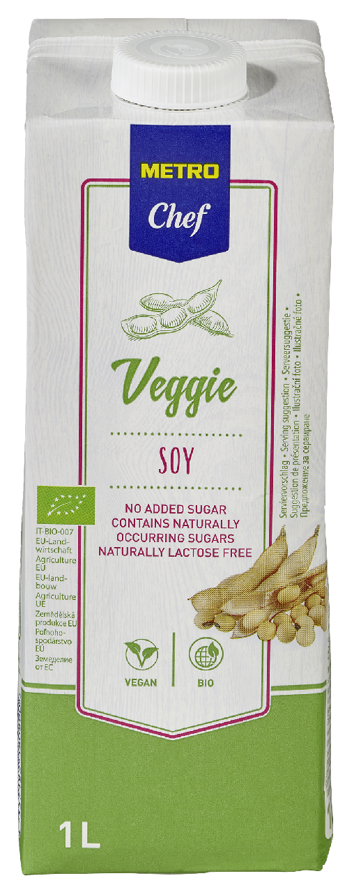 METRO Chef Bebida Soja Vegetal 1L