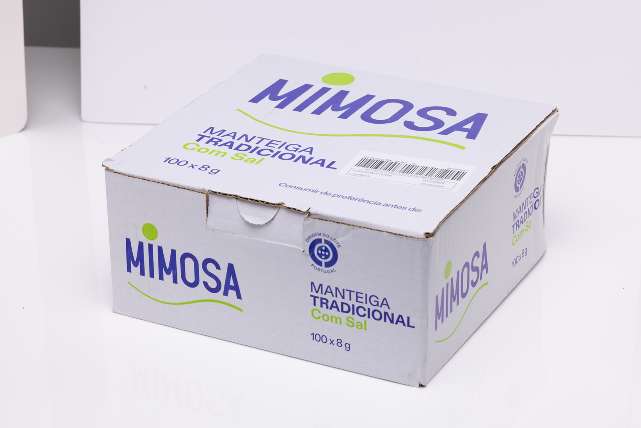 MIMOSA Manteiga Com Sal 8 G X 100 Un