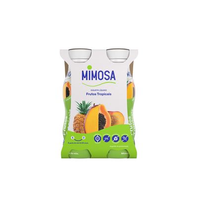 Iogurte Líquido Mimosa Frutos Tropicais 4x151ml