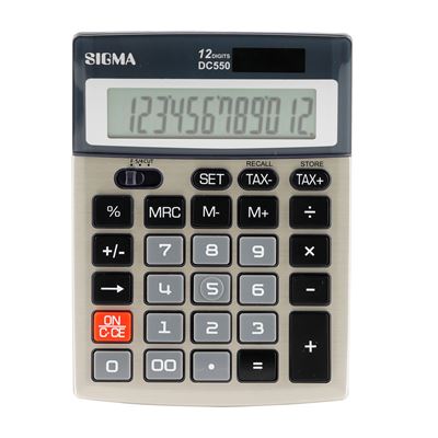 Máquina de Calcular SIGMA 12 Dígitos