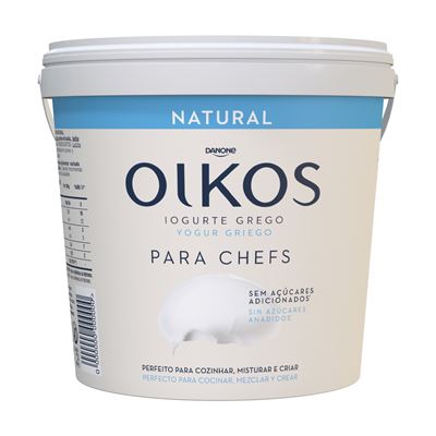 Iogurte Grego Natural Oikos Danone 900g