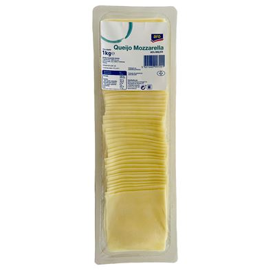 Queijo Mozzarella Fatiado ARO 1kg