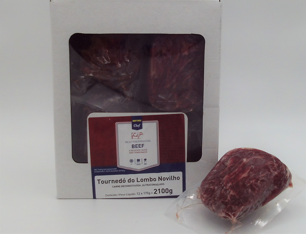METRO Chef Lombo Nov Cx 12X175G Congelado