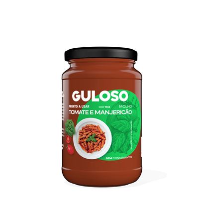 Molho de Tomate e Manjericão Guloso 350g
