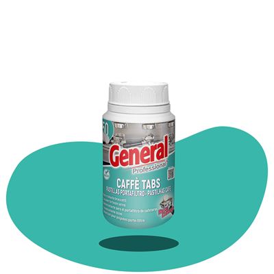 Pastilhas de Limpeza para Máquinas de Café General 50 un