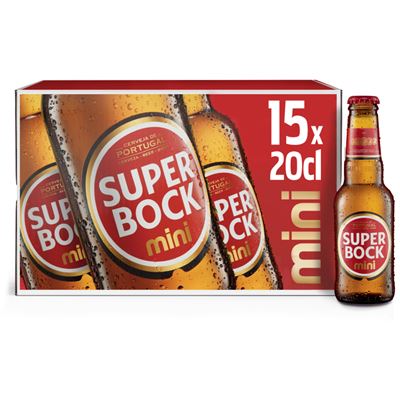 Cerveja Super Bock 15x20cl