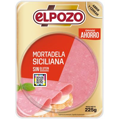 Mortadela Siciliana ElPozo 225g