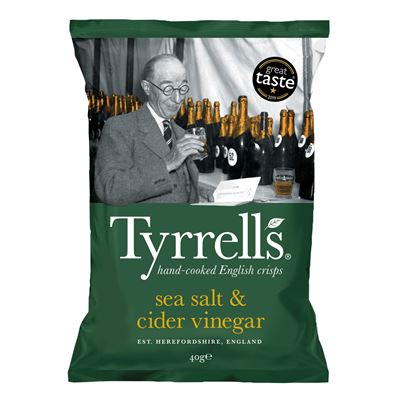 Batatas Fritas Tyrrells Sal e Vinagre 40g