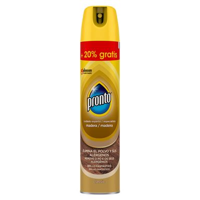 Pronto Spray Limpeza Móveis 250ml