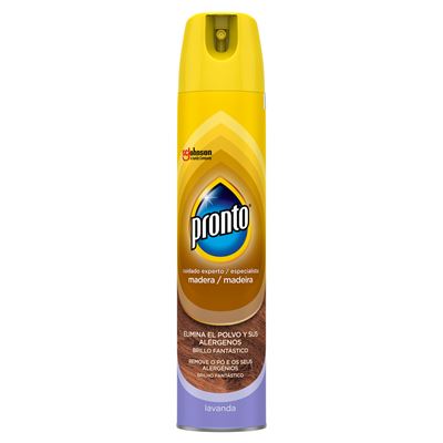 Pronto Spray Limpa Madeiras Lavanda 250ml