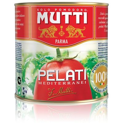 Tomate Pelado Mediterrâneo Mutti 2,5kg