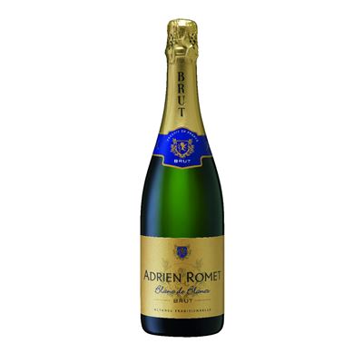 Espumante Branco Adrien Romet Brut Blanc de Blancs 75cl