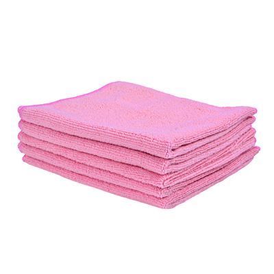 Panos de Microfibras METRO Professional Rosa 5 Unidades